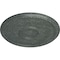 Ekena Millwork Odessa Bead & Barrel Medallion (Canopies up to 5"), 19 3/4"OD x 1 3/8"P, Athenian Green Crackle CM20ODAGC - alternate 4